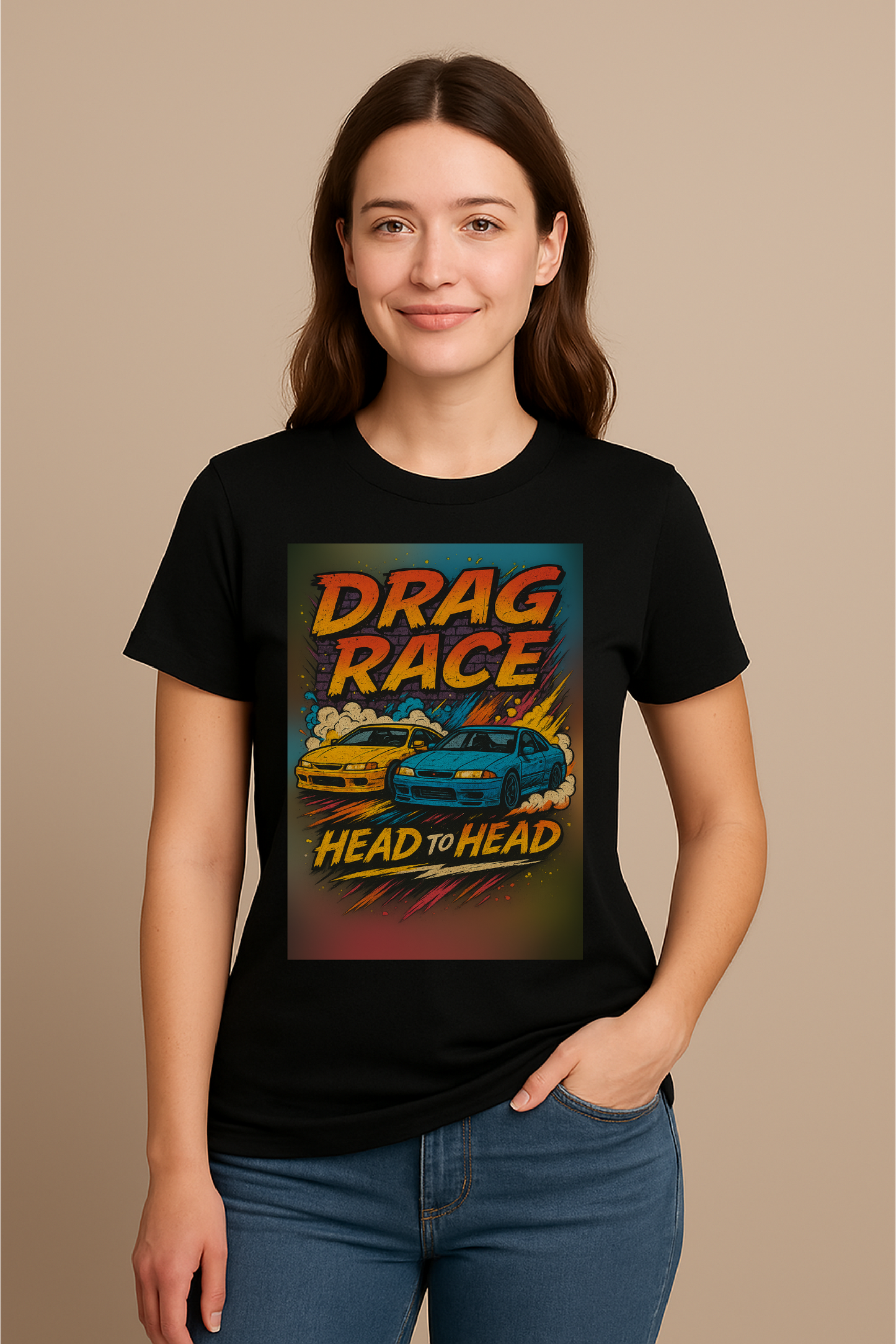 Drag Race – Head to Head JDM Showdown T-Shirt