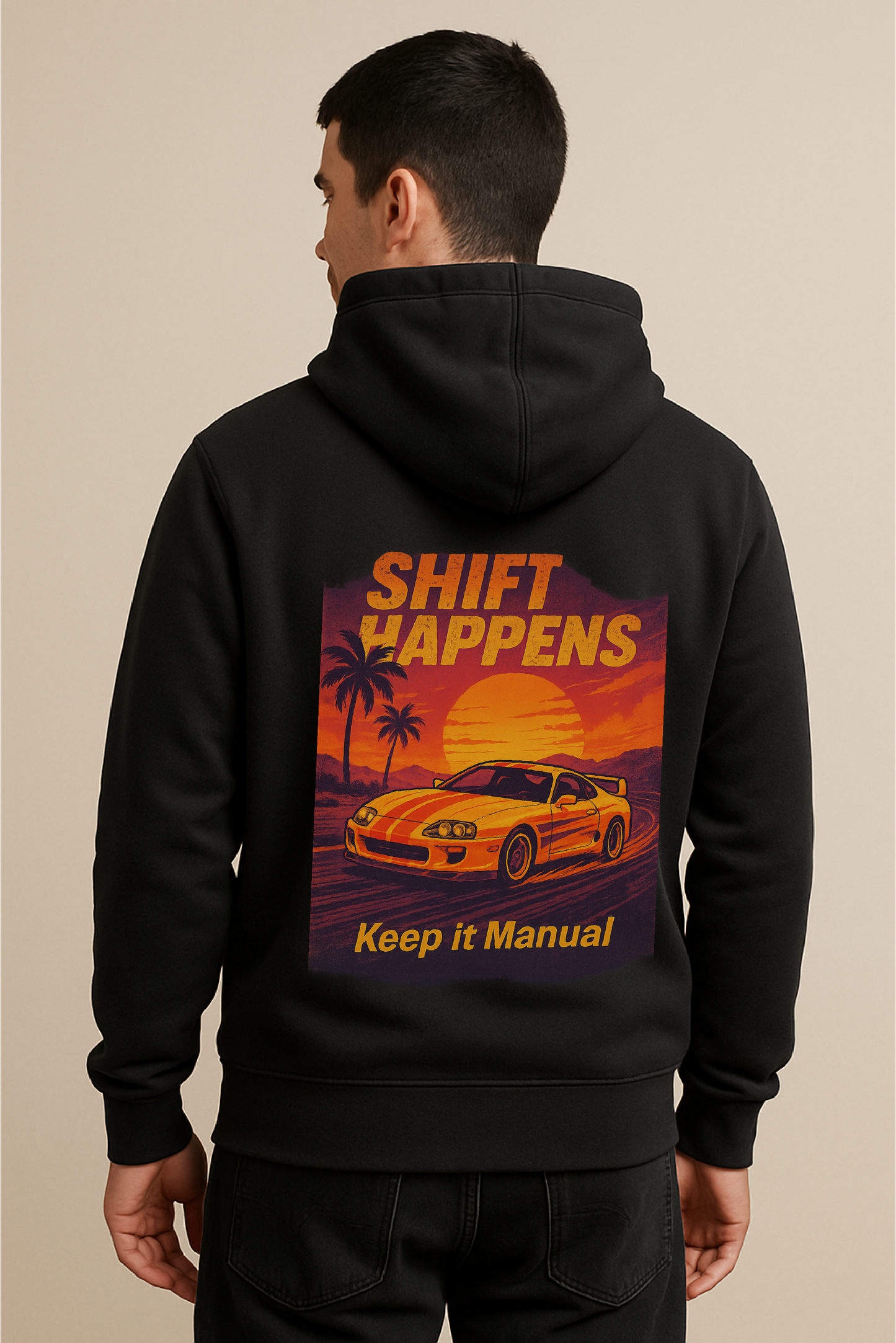 Shift Happens – Keep It Manual Hoodie