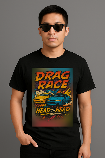 Drag Race – Head to Head JDM Showdown T-Shirt