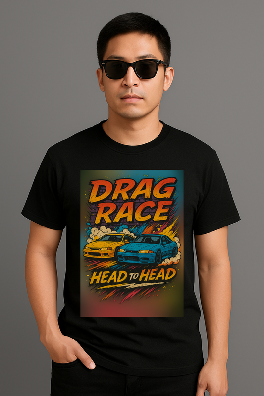 Drag Race – Head to Head JDM Showdown T-Shirt