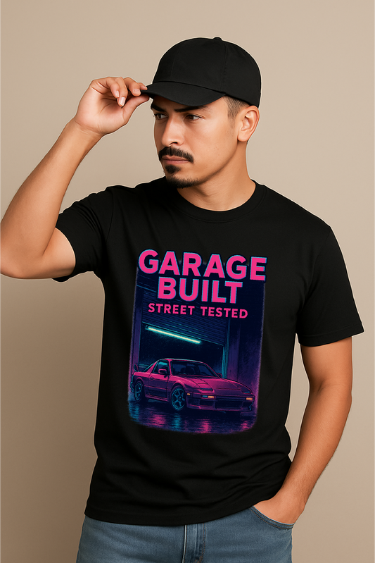 Garage Built – Street Tested JDM Nightshift Tee