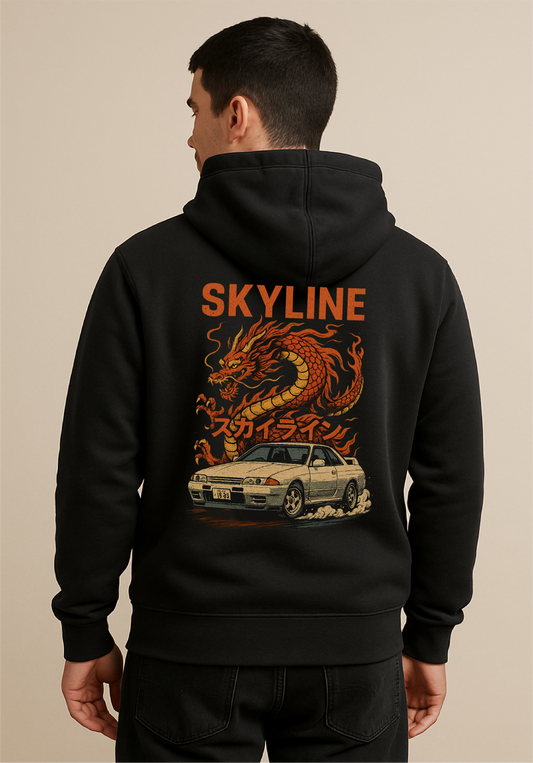 Skyline Dragon T-Shirt – JDM Legend & Street Power